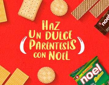 Haz un Dulce Paréntesis con Noel y llena de sabor tus días