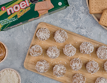 Trufas de Galletas Sultanas, Arequipe y Coco